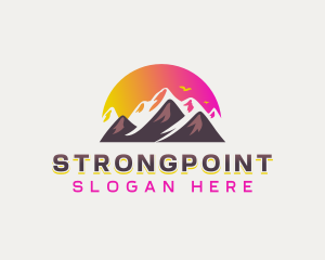 Peak Summit Mountain Logo