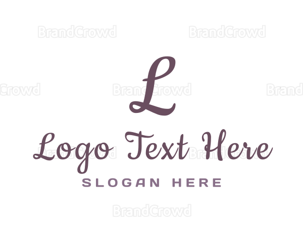 Feminine Fashion Accessory Logo