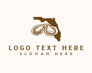 Florida - Florida Oyster Shellfish logo design