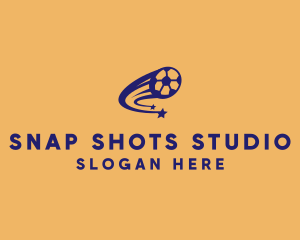 Sports Network - Soccer Shooting Star logo design