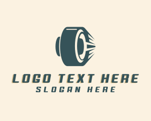 Garage - Tire Auto Repair logo design