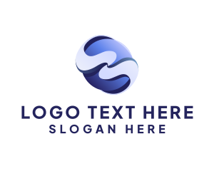 3D Digital Business Logo