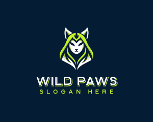 Wizard Cat Gaming logo design