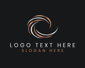 Studio - Premium Luxury Wave Swoosh logo design