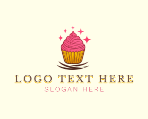Culinary - Sweet Cupcake Muffin logo design