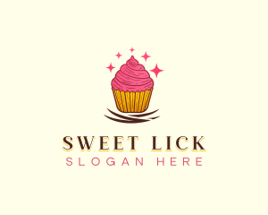 Sweet Cupcake Muffin logo design