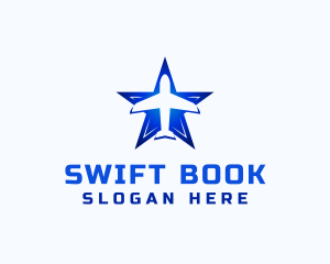 Booking - Blue Star Aircraft logo design