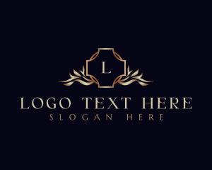 Classic - Premium Floral Cross logo design