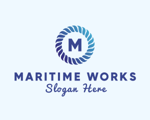 Sailor Navy Rope  logo design