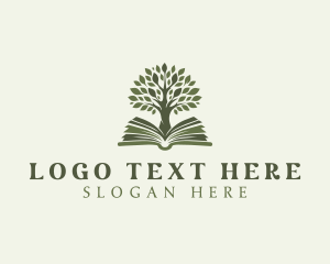 Bible Study - Tree Publishing Book logo design