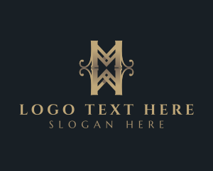 Letter M - Premium Jewelry Boutique logo design