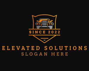 Auto Car Transportation logo design