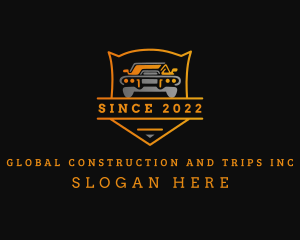 Auto Car Transportation logo design