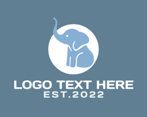 Toy Store - Elephant Toy Store logo design