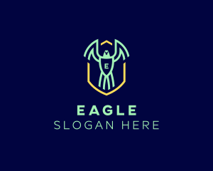 Eagle Shield Sport  logo design