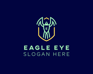 Eagle Shield Sport  logo design