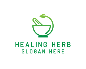 Green Alternative Medicine logo design