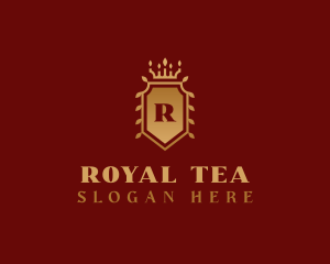 Royal Crown Shield logo design