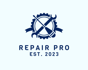 Industrial Repair Mechanic logo design