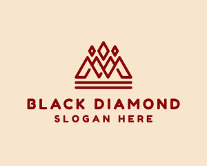 Crown Diamond Inn logo design