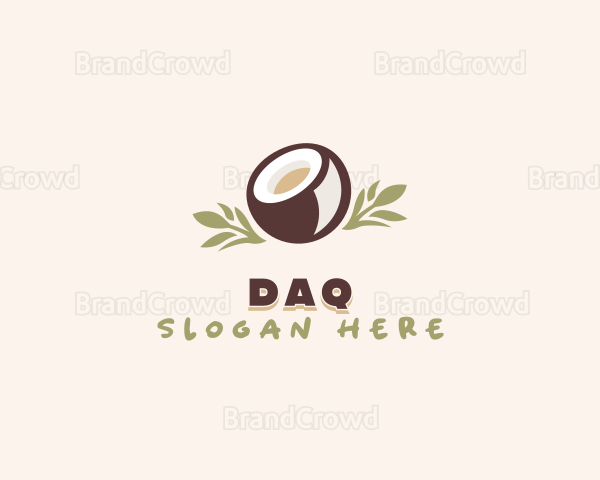 Healthy Coconut Milk Logo