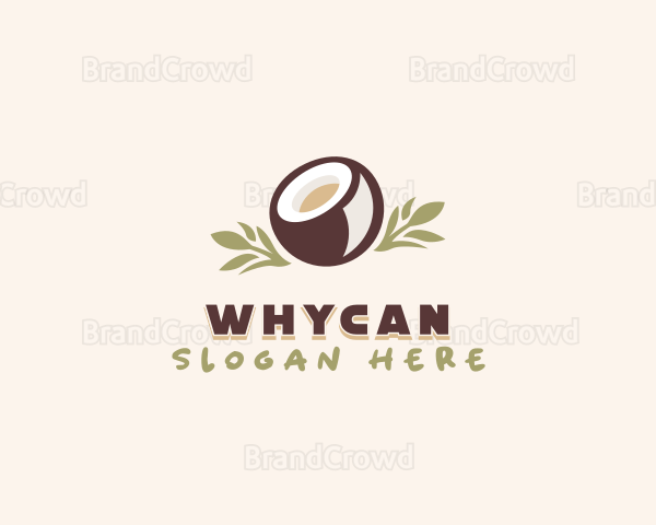 Healthy Coconut Milk Logo