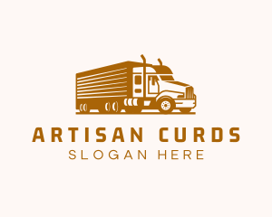 Trucking Logistic Transport logo design