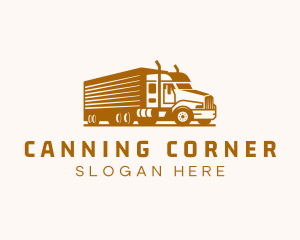 Trucking Logistic Transport logo design