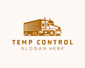 Trucking Logistic Transport logo design