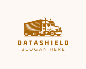Trucking Logistic Transport logo design