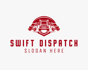 Dispatch - Truck Fleet Dispatch logo design