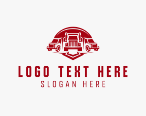 Fleet - Truck Fleet Dispatch logo design