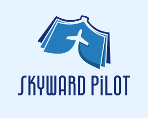 Pilot - Pilot Travel Book logo design