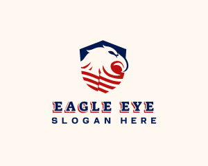 American Eagle Shield logo design