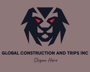 Lion - Wild Jungle Cat logo design