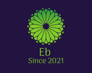 Natural - Green Nature Floral logo design