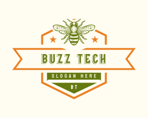 Apiary Bee Hive logo design