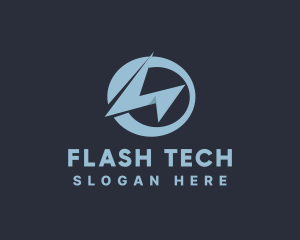 Flash - Flash Electricity Volt logo design