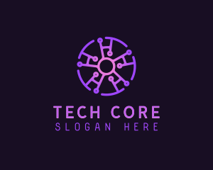 Tech Ai Cyber Software  logo design