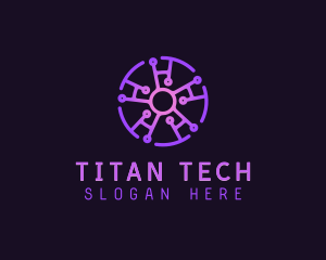 Tech Ai Cyber Software  logo design