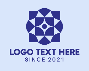Home Decor - Tile Textile Design logo design