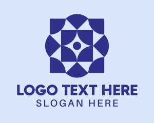 Tile Textile Design Logo