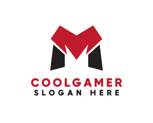Gaming Team Letter M Logo