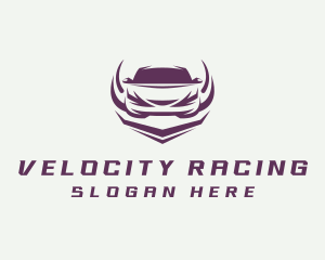 Car Racing Vehicle logo design