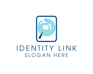 Identification - Data Search Digital Technology logo design