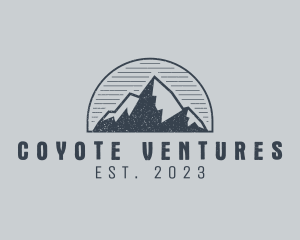 Rustic Mountain Summit logo design