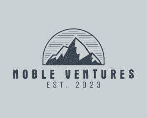 Rustic Mountain Summit logo design