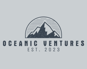 Rustic Mountain Summit logo design