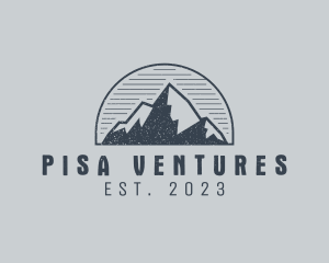 Rustic Mountain Summit logo design