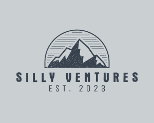 Rustic Mountain Summit logo design